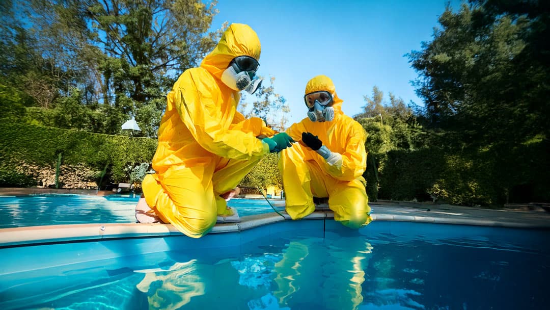 El peligro del mal uso del cloro o bromo en las piscinas